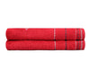 Set di 2 asciugamani cotone Beverly Hills Polo Club 403 Rosso, 50 x 90 cm (2)