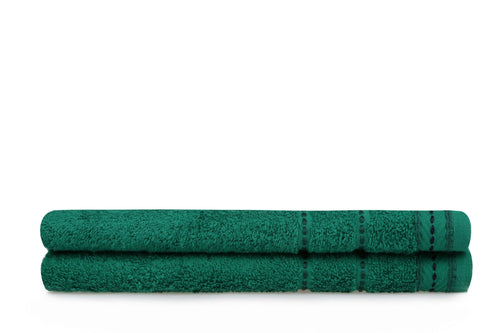 Set di 2 asciugamani cotone Beverly Hills Polo Club 403 Verde, 50 x 90 cm (1)