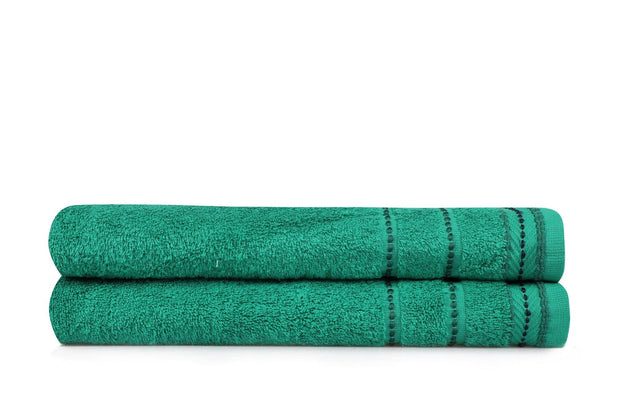 Set di 2 asciugamani cotone Beverly Hills Polo Club 403 Verde, 70 x 140 cm (2)