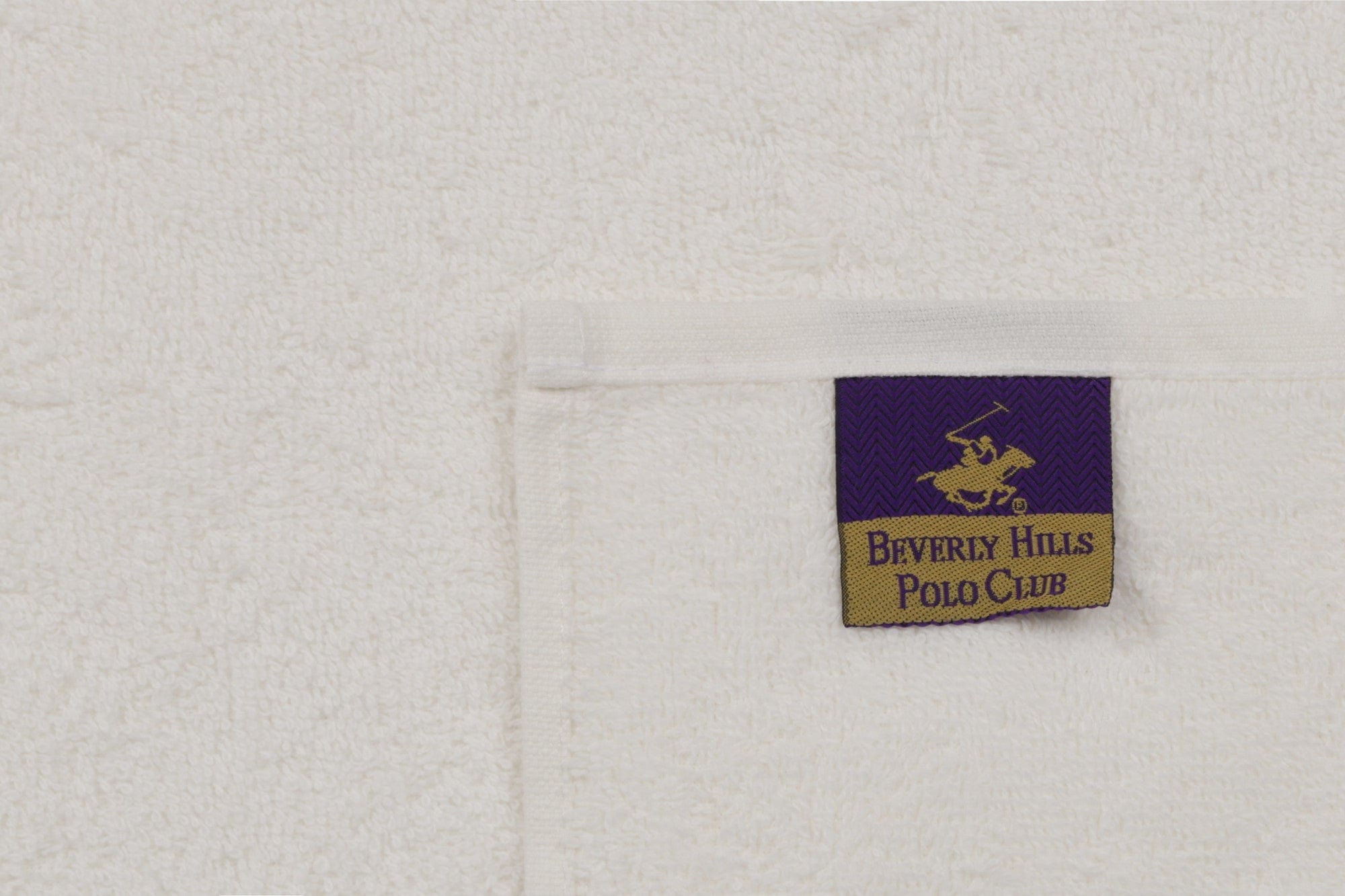 Set di 2 asciugamani cotone Beverly Hills Polo Club 404 Bianco, 50 x 90 cm (5)