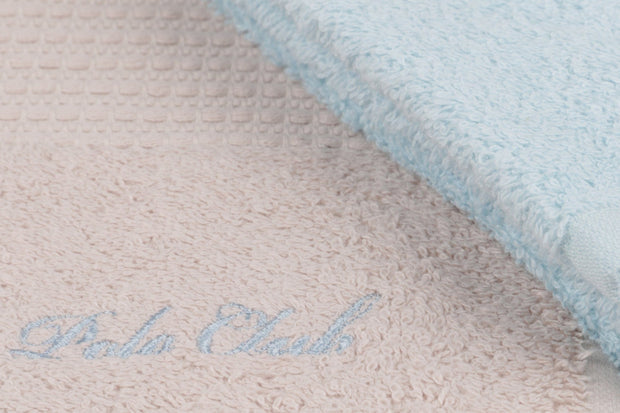 Set di 2 asciugamani cotone Beverly Hills Polo Club 404 Blu, 50 x 90 cm (3)