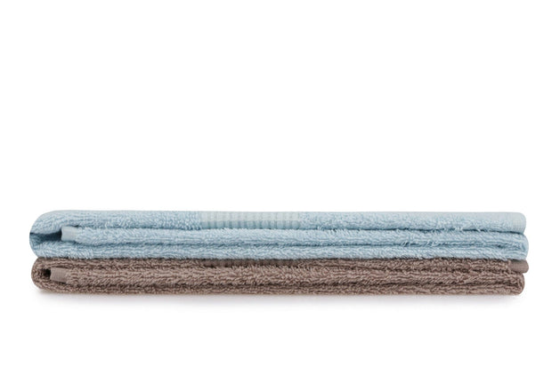 Set di 2 asciugamani cotone Beverly Hills Polo Club 404 Blu, 50 x 90 cm (2)