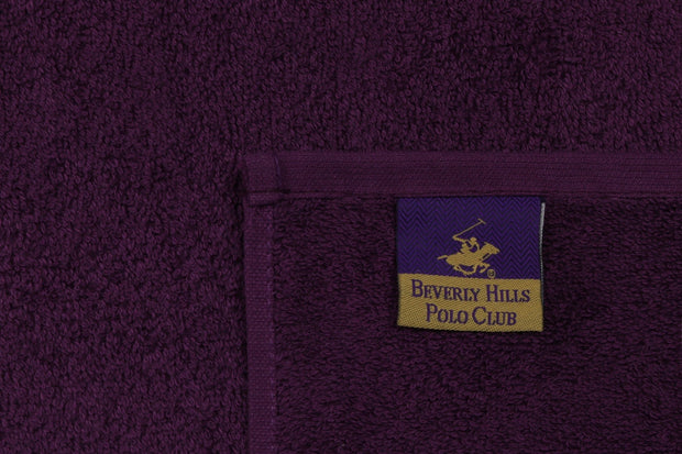 Set di 2 asciugamani cotone Beverly Hills Polo Club 404 Lilla, 50 x 90 cm (5)