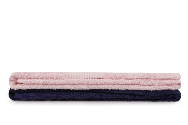 Set di 2 asciugamani cotone Beverly Hills Polo Club 404 Rosa, 50 x 90 cm (2)