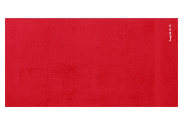 Set di 2 asciugamani cotone Beverly Hills Polo Club 404 Rosso, 70 x 140 cm (4)