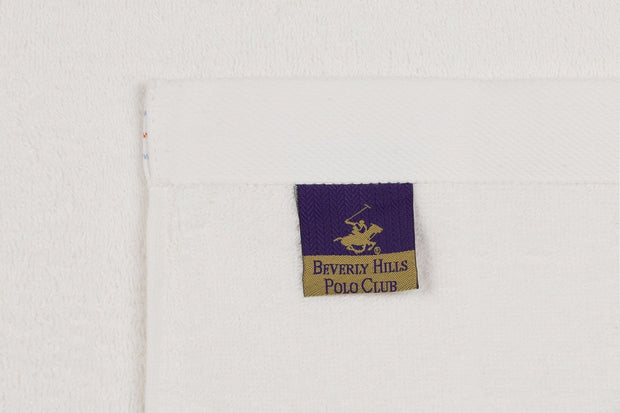 Set di 2 asciugamani cotone Beverly Hills Polo Club 405 Bianco, 50 x 90 cm (6)