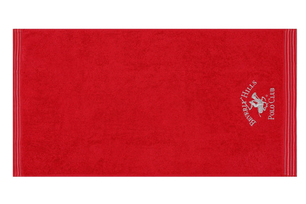 Set di 2 asciugamani cotone Beverly Hills Polo Club 405 Blu, 50 x 90 cm (4)