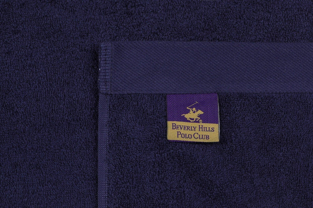 Set di 2 asciugamani cotone Beverly Hills Polo Club 405 Blu, 50 x 90 cm (7)