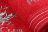 Set di 2 asciugamani cotone Beverly Hills Polo Club 405 Rosso, 50 x 90 cm (3)