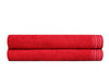 Set di 2 asciugamani cotone Beverly Hills Polo Club 405 Rosso, 70 x 140 cm (2)