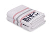 Set di 2 asciugamani cotone Beverly Hills Polo Club Botanik Bianco, 50 x 90 cm