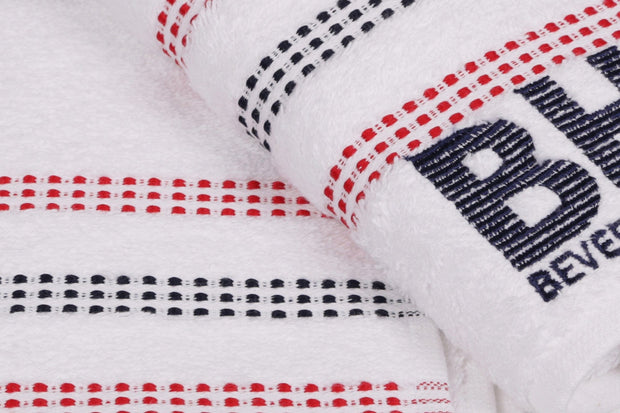 Set di 2 asciugamani cotone Beverly Hills Polo Club Botanik Bianco, 50 x 90 cm (4)
