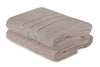 Set di 2 asciugamani micro-cotone Dolce Beige, 70 x 140 cm (3)
