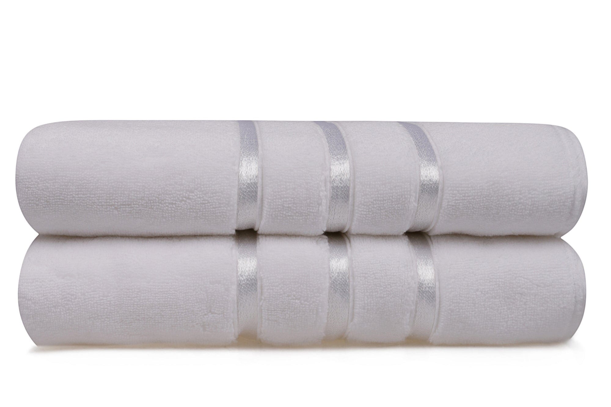 Set di 2 asciugamani micro-cotone Dolce Bianco, 70 x 140 cm (2)