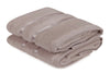 Set di 2 asciugamani micro-cotone Dolce Cappuccino, 50 x 90 cm
