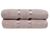 Set di 2 asciugamani micro-cotone Dolce Cappuccino, 50 x 90 cm (2)