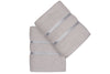 Set di 2 asciugamani micro-cotone Dolce Grigio, 50 x 90 cm (1)