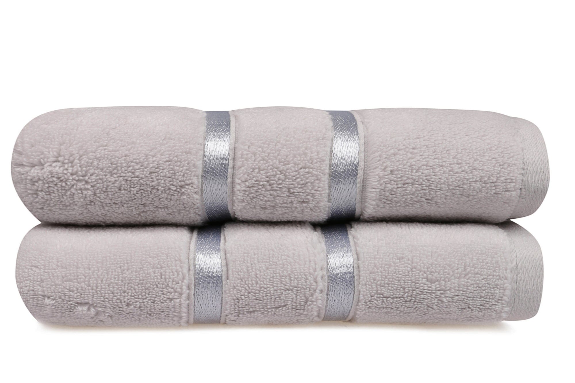 Set di 2 asciugamani micro-cotone Dolce Grigio, 50 x 90 cm (2)