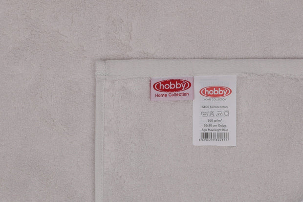 Set di 2 asciugamani micro-cotone Dolce Grigio, 50 x 90 cm (5)