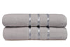 Set di 2 asciugamani micro-cotone Dolce Grigio, 70 x 140 cm (2)