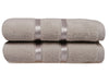 Set di 2 asciugamani micro-cotone Dolce Marrone, 50 x 90 cm (2)