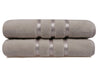 Set di 2 asciugamani micro-cotone Dolce Marrone, 70 x 140 cm (2)