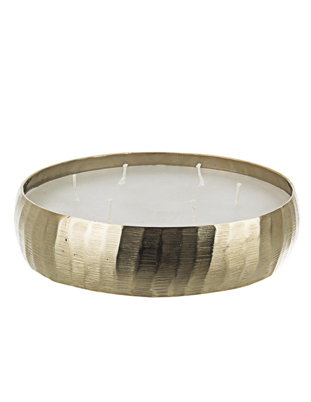 Bizzotto Set di 2 candele decorative Chisel Bright L Oro