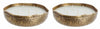 Set di 2 candele decorative Hammel L Oro