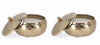 Set di 2 candele decorative Lathe B Oro