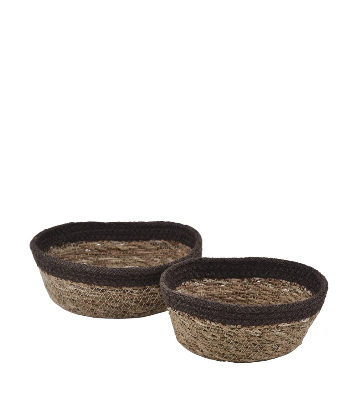 Set di 2 ceste iuta Brownie Naturale