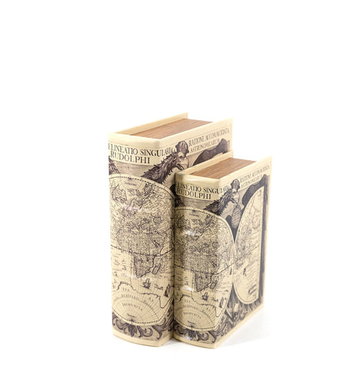 Set di 2 Cofanetto in forma di libro Astronomicarum Multicolore
