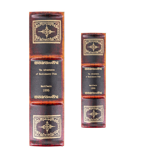 Set di 2 Cofanetto in forma di libro Huckleberry Finn Multicolore (1)