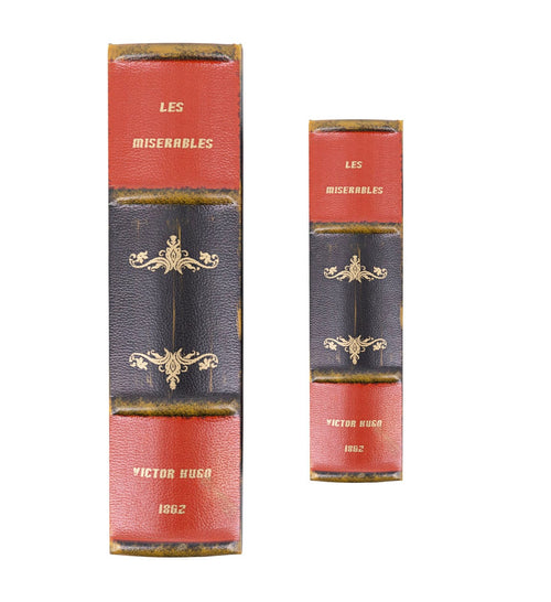 Set di 2 Cofanetto in forma di libro Les Miserables Multicolore (1)