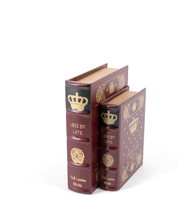 Set di 2 Cofanetto in forma di libro Love Of Life Multicolore