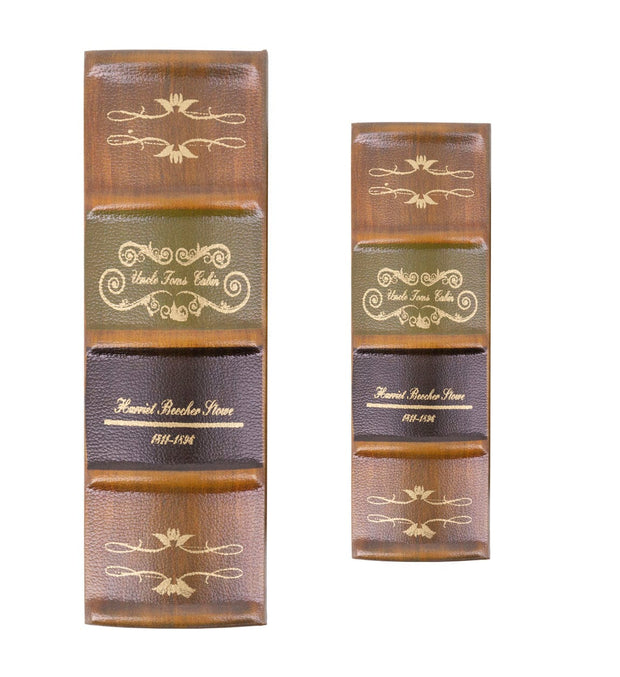 Set di 2 Cofanetto in forma di libro Uncle Toms Cabin Multicolore (1)