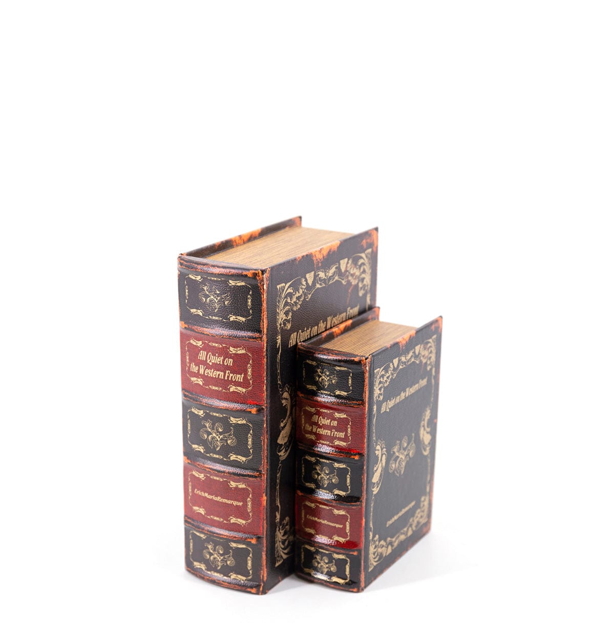 Set di 2 Cofanetto in forma di libro Western Front Multicolore