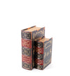 Set di 2 Cofanetto in forma di libro Western Front Multicolore