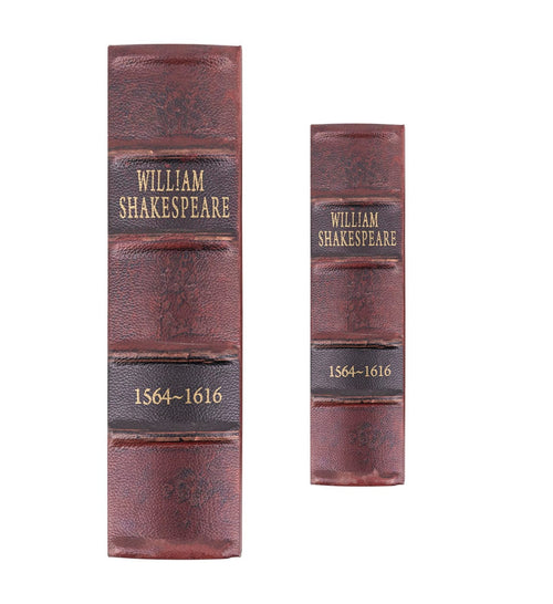 Set di 2 Cofanetto in forma di libro William Shakespeare Multicolore (1)