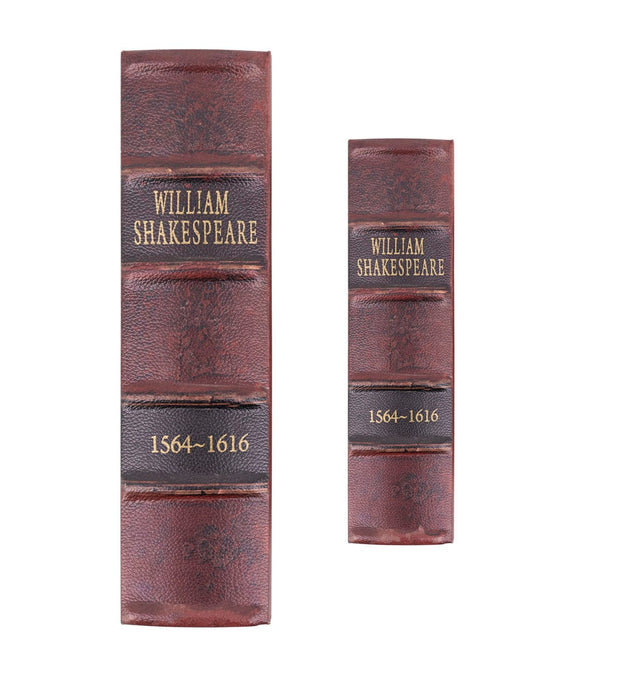 Set di 2 Cofanetto in forma di libro William Shakespeare Multicolore (1)