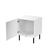 Halmar Set di 2 comodini con 1 anta Jungle Bianco