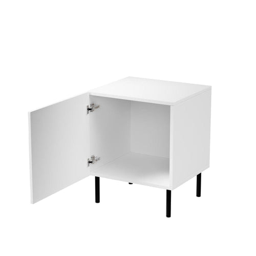 Halmar Set di 2 comodini con 1 anta Jungle Bianco