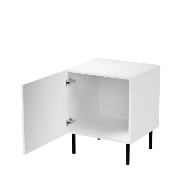 Halmar Set di 2 comodini con 1 anta Jungle Bianco