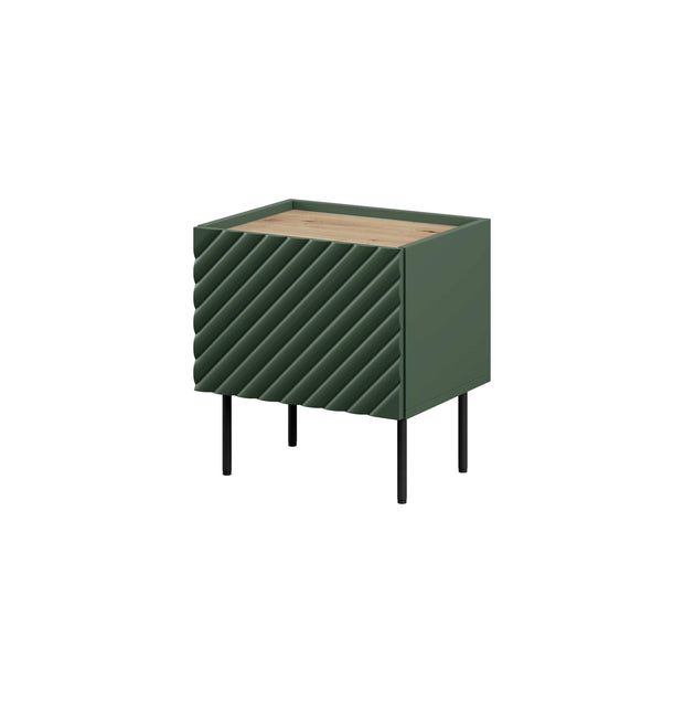 Halmar Set di 2 comodini con 1 anta Onda Verde