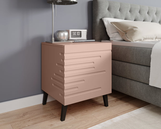 Halmar Set di 2 comodini con 1 cassetto Nova Rosa