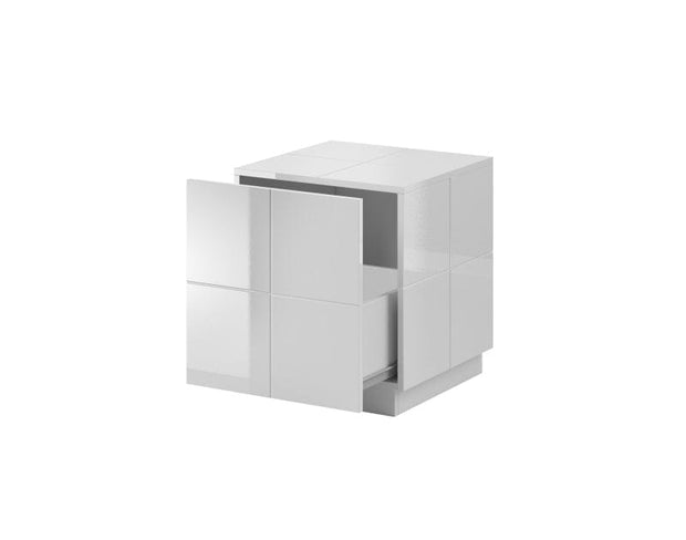 Halmar Set di 2 comodini con 1 cassetto Reja Bianco