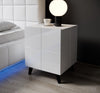 Halmar Set di 2 comodini con 1 cassetto Reja Bianco