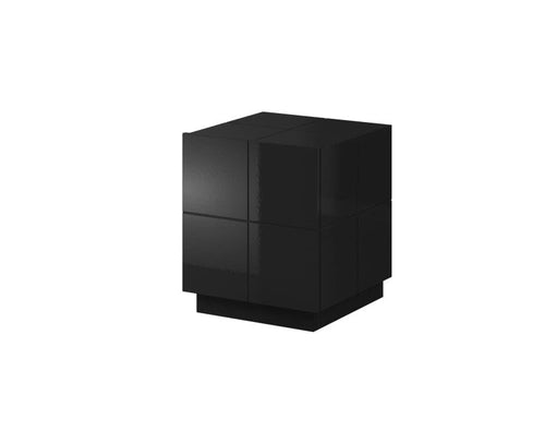 Halmar Set di 2 comodini con 1 cassetto Reja Nero