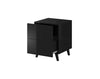 Halmar Set di 2 comodini con 1 cassetto Reja Nero