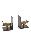 Set di 2 fermalibri Bull Rame