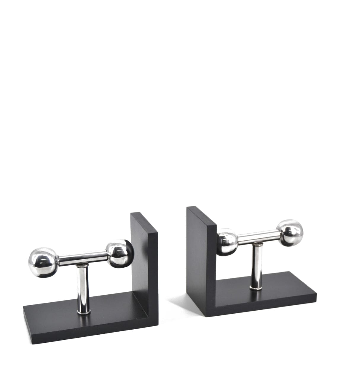 Set di 2 fermalibri Prince 2 Grigio